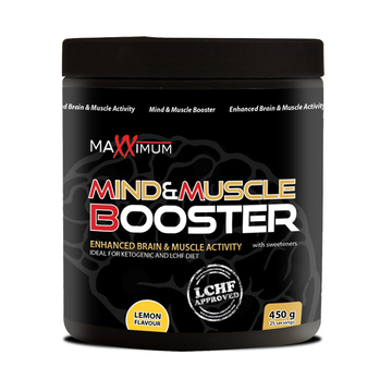 Mind & Muscle booster 450 g limona